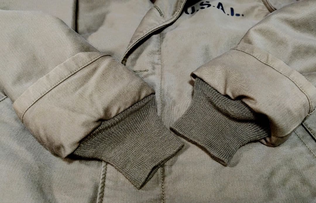 ALPHA INDUSTRIES N-1 デッキジャケットU.S.A.L（XL）