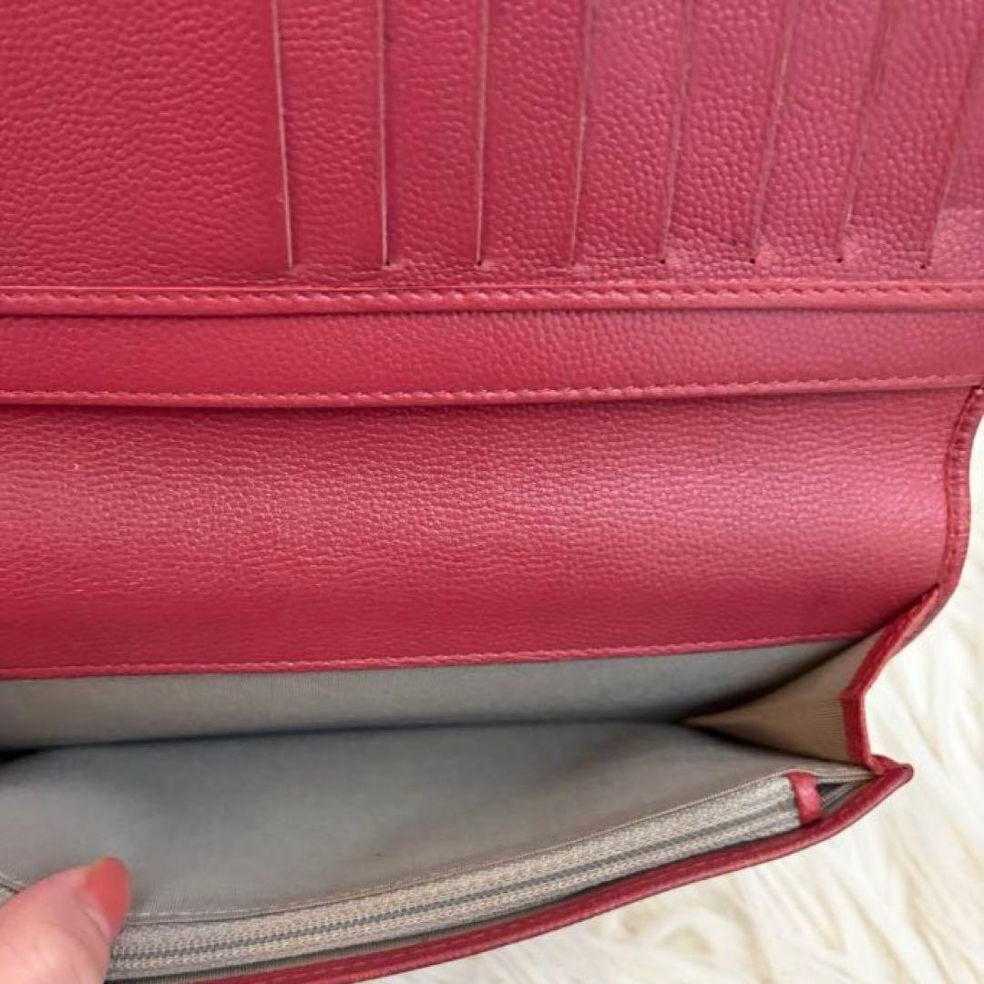 シャネル★長財布　ピンク