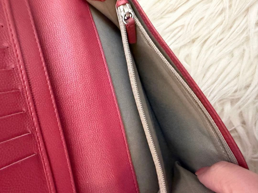 シャネル★長財布　ピンク