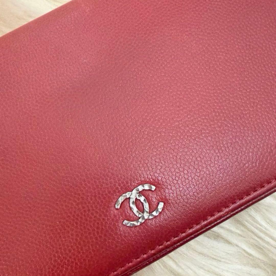 シャネル★長財布　ピンク