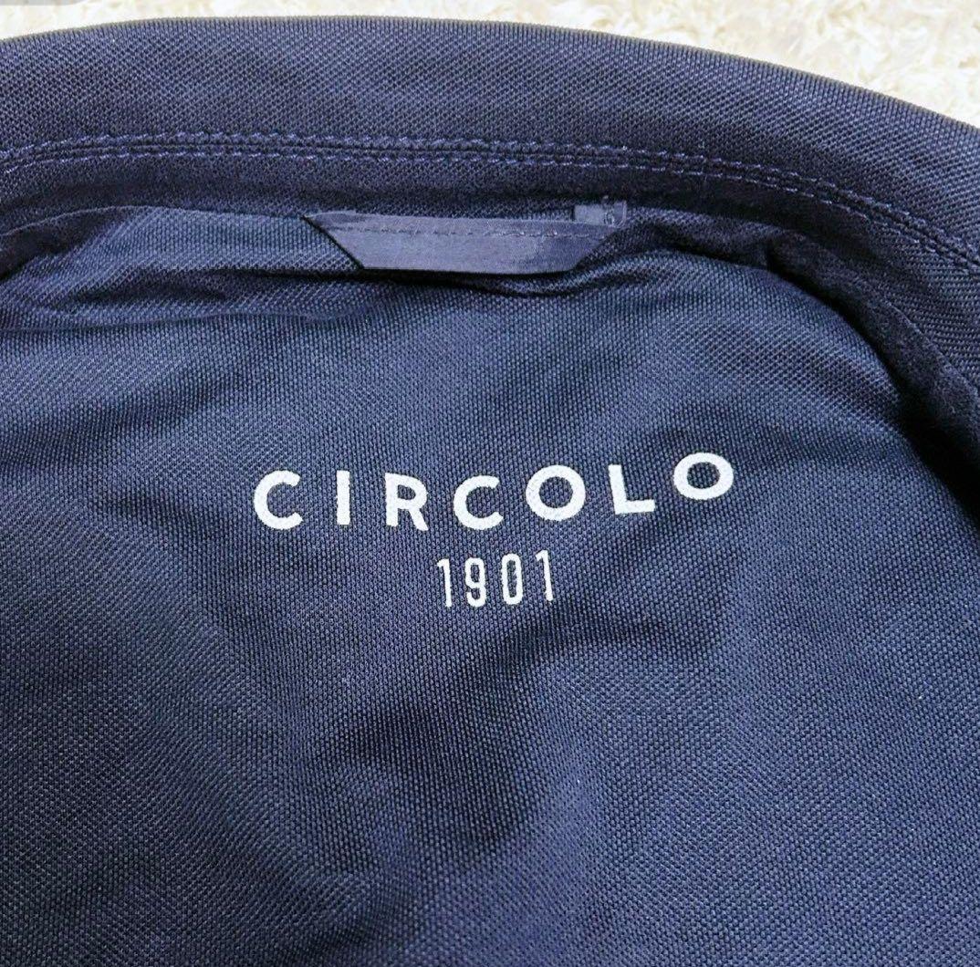 チルコロ1901 テーラードジャケット 鹿の子 ダブルボタン ネイビー L