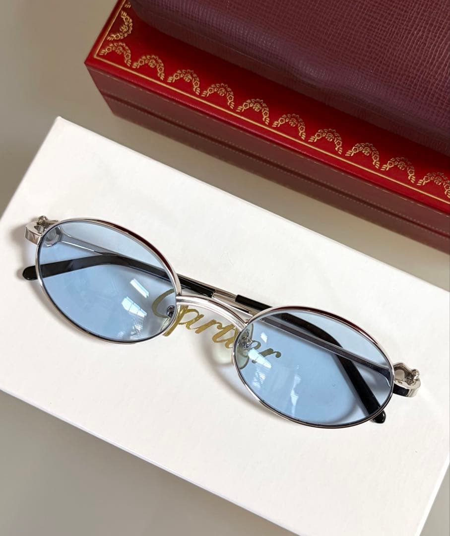 【美品本物】「Cartier」カルティエ　サングラス　ユニセックス