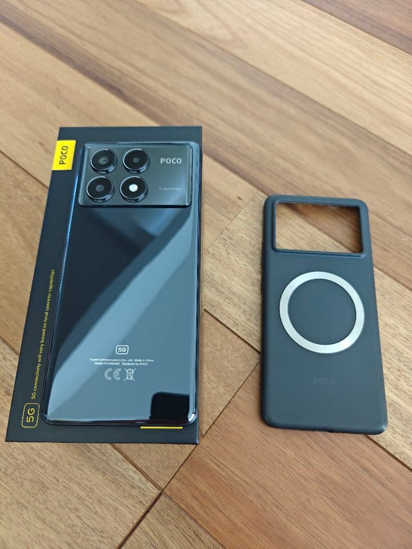 POCO X6 Pro 5G ブラック 12GB RAM 512GB ROM