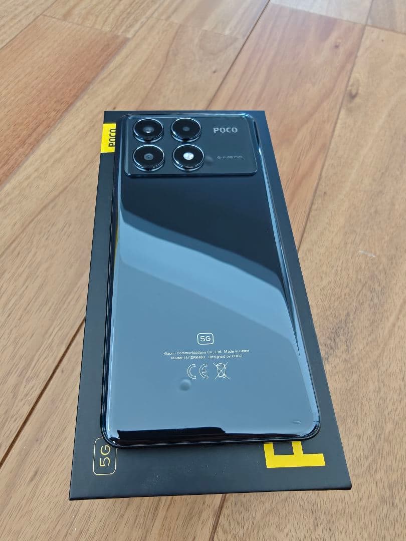 POCO X6 Pro 5G ブラック 12GB RAM 512GB ROM