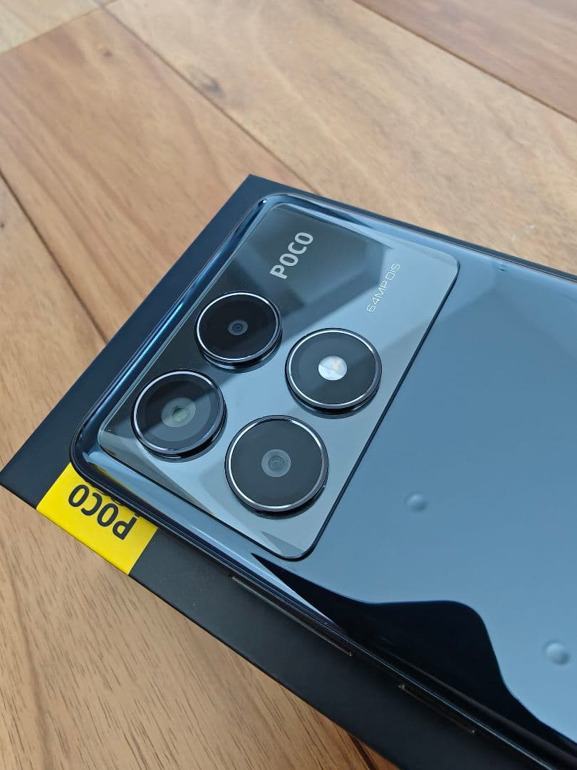 POCO X6 Pro 5G ブラック 12GB RAM 512GB ROM