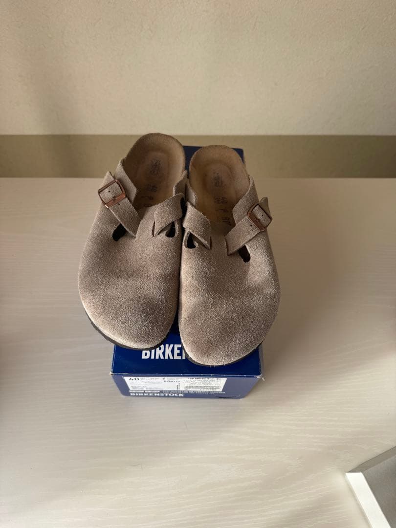 【美品】BIRKENSTOCK ボストン　トープ　40