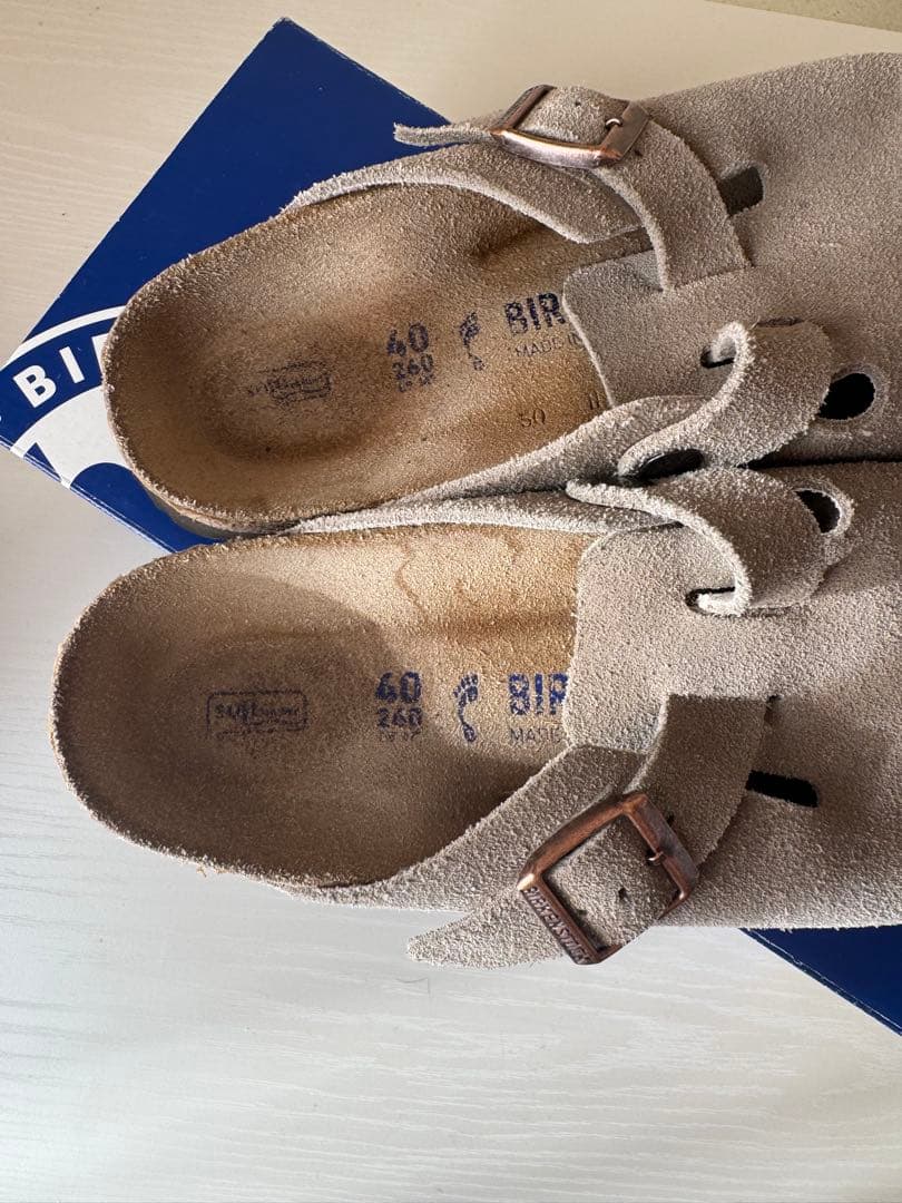 【美品】BIRKENSTOCK ボストン　トープ　40