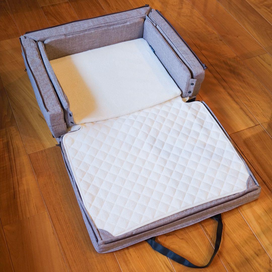 ファルスカ コンパクトベッド Free メランジブラウン