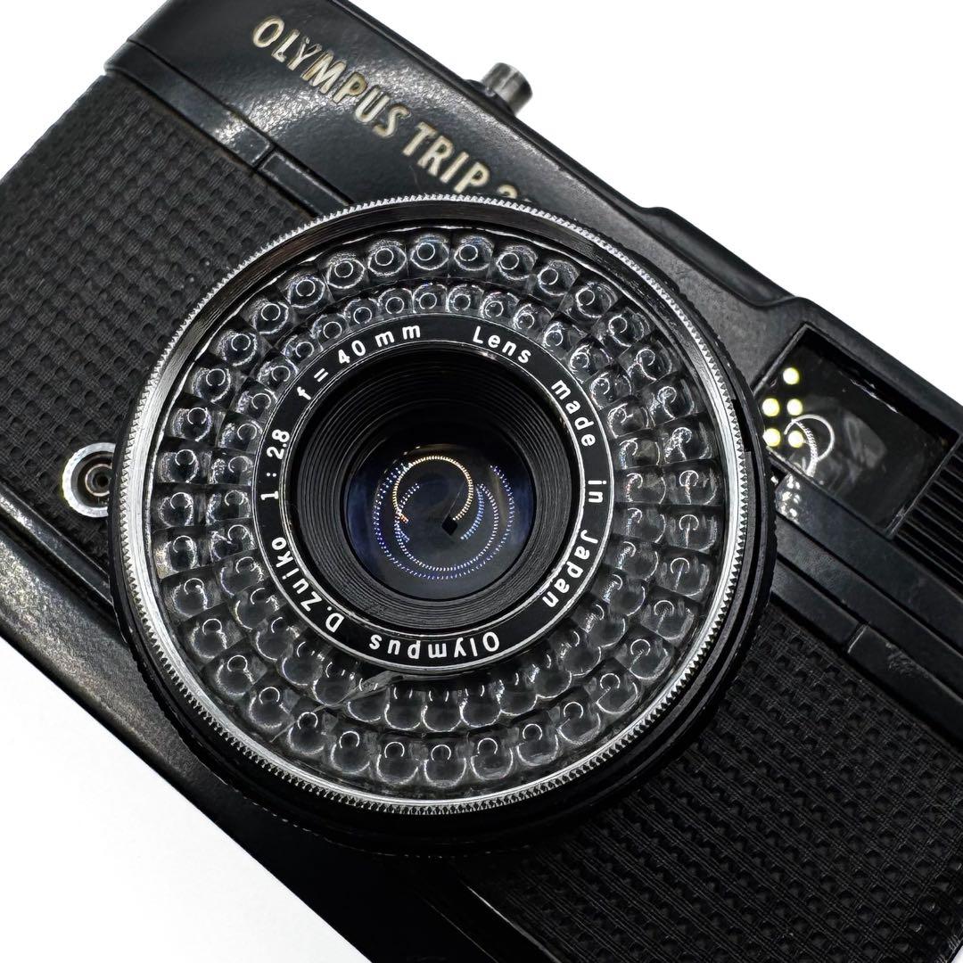 ABランク 整備済み OLYMPUS TRIP35 ブラック 6ヶ月動作保証付き