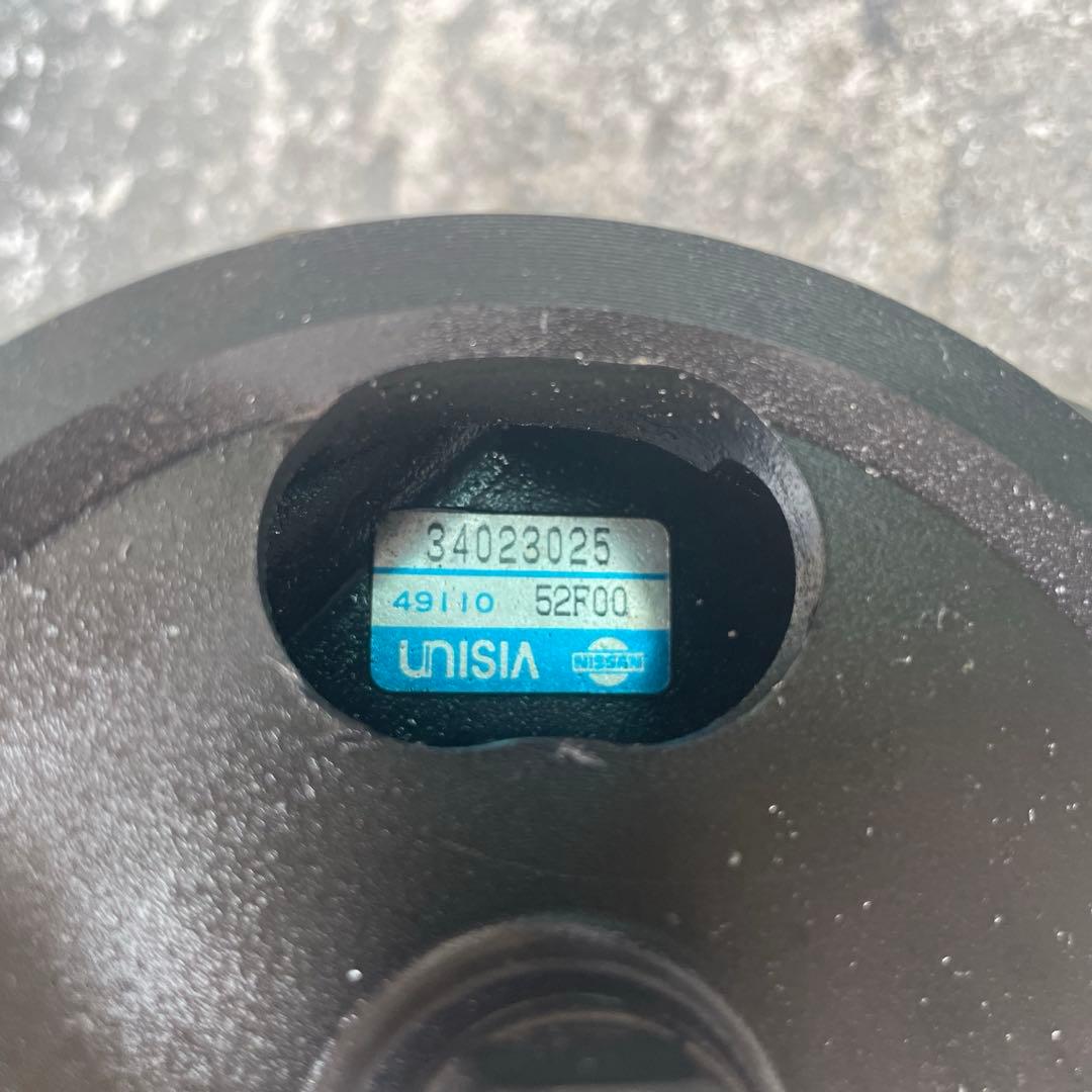 (R)PS13 180SXで使用　シルビア　パワステポンプ　実働品　SR20