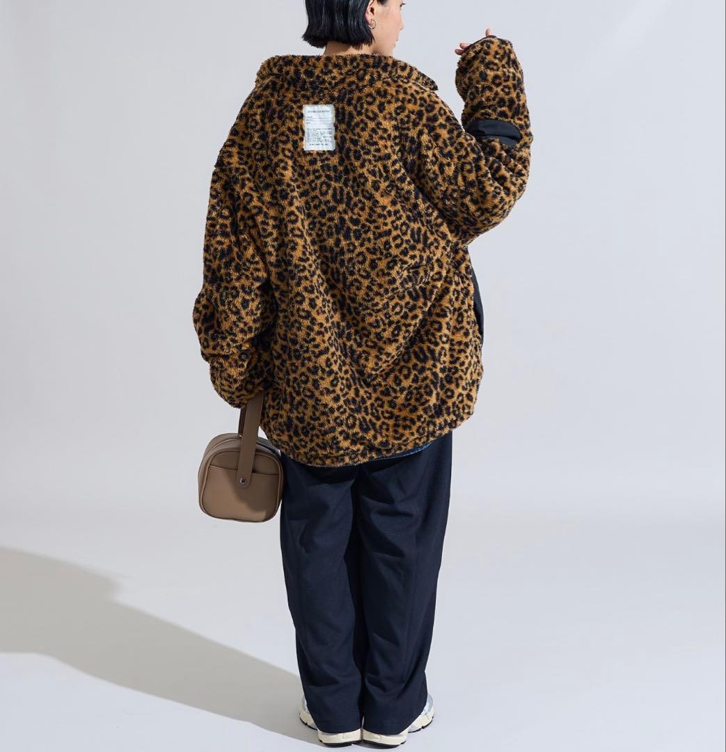 フリークスストア　リバーシブル レオパードボアジャケット