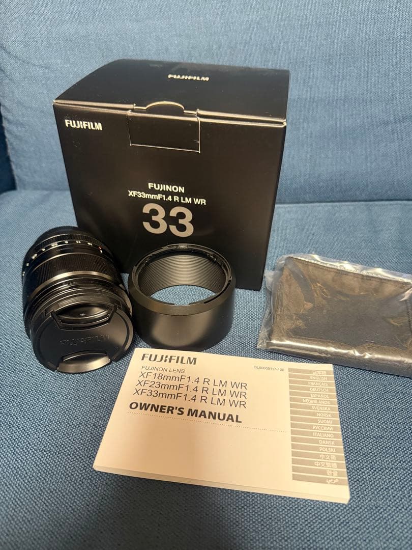 FUJIFILM XF33mmF1.4 R LM WR 中古