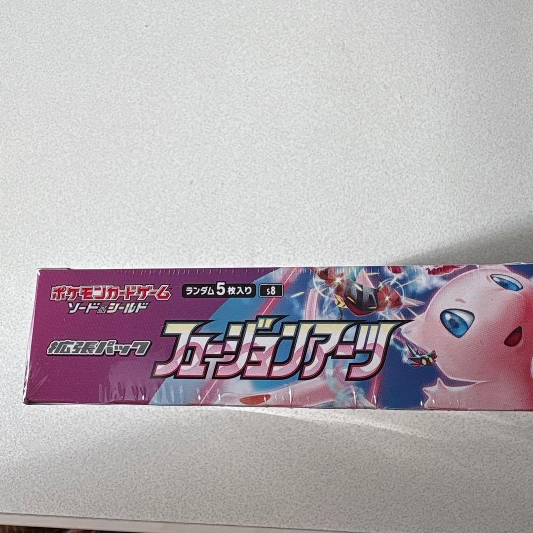 新品未開封 】ポケモンカードゲーム フュージョンアーツ BOX シュリンク付き