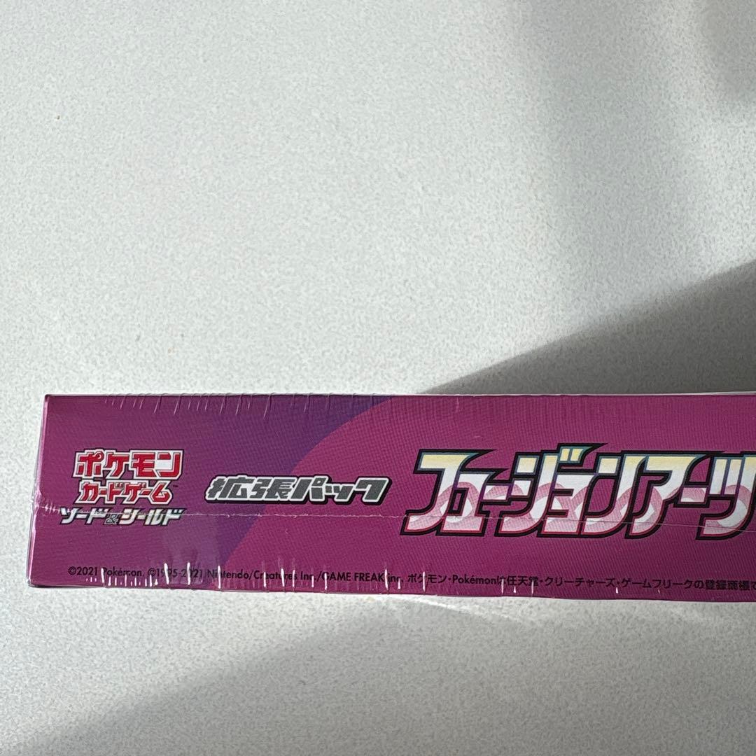 新品未開封 】ポケモンカードゲーム フュージョンアーツ BOX シュリンク付き