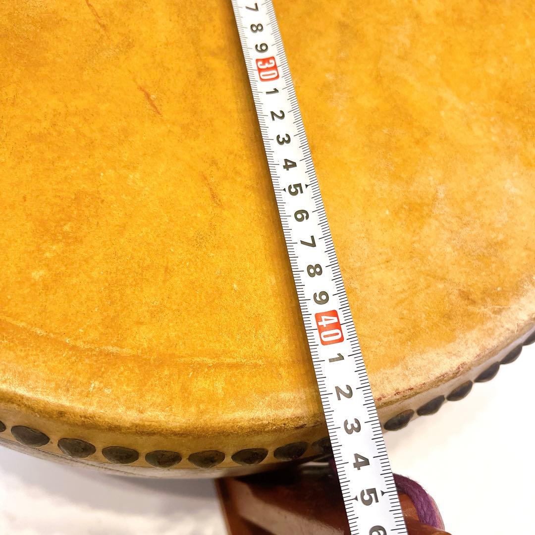 【希少】宮本卯之助 特別上鳴保 和太鼓 平太鼓　42.5×17.5cm