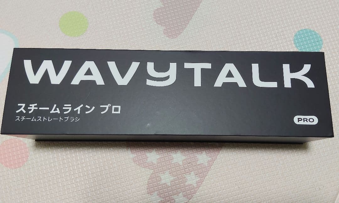 WAVYTALK スチームストレートブラシ スチームラインプロ ピンク【正規品】