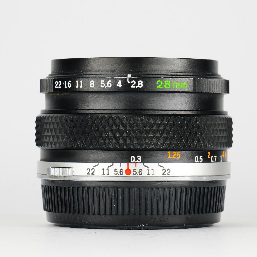 【整備＆テスト】オリンパス Zuiko auto-w 28mm F2.8 182