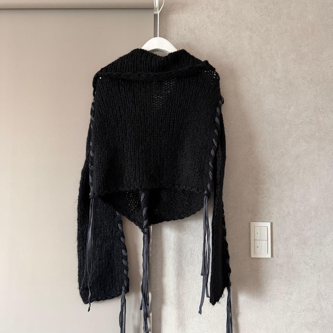 Acne Studios ニット カーディガン Black ブラック