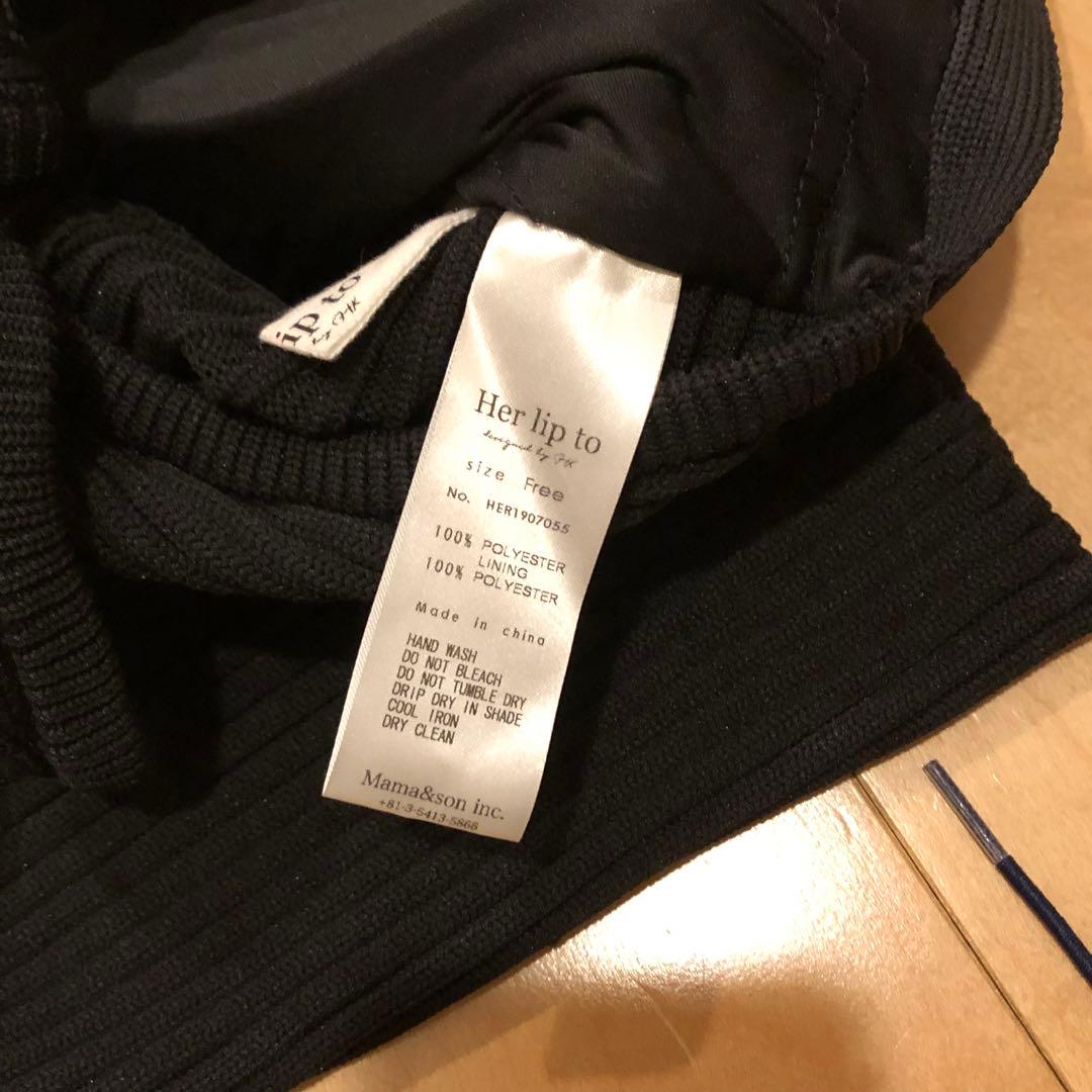 【美品】Her lip to チェリー柄　水着