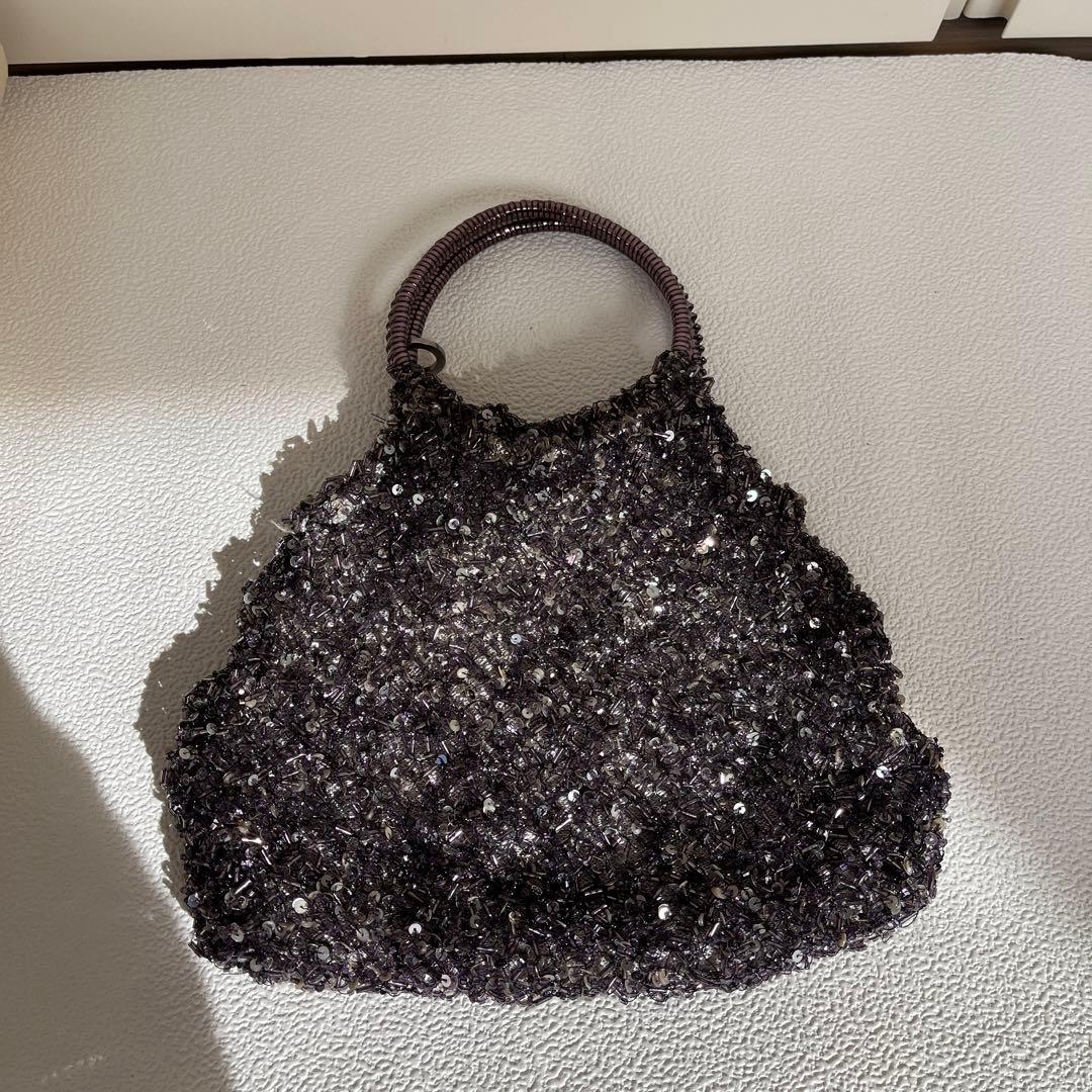 ANTEPRIMAアンテプリマ　ビーズ&スパンコールバック