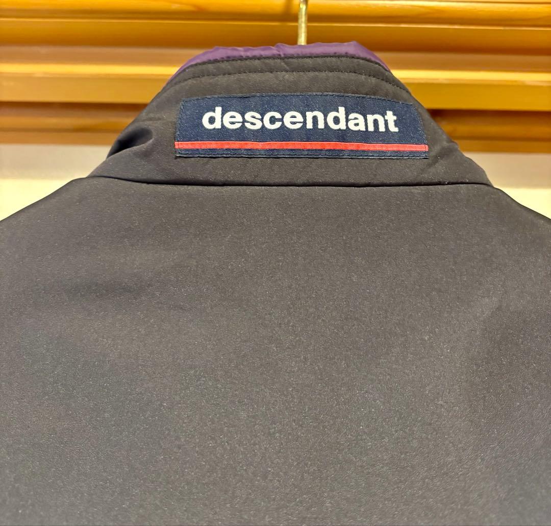 descendant リバーシブルベスト　ブラック/パープル　Ｍ　ディセンダント