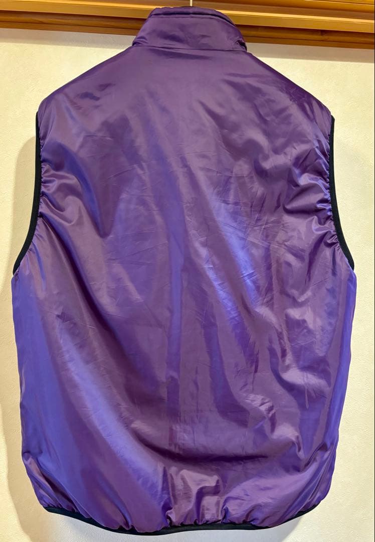 descendant リバーシブルベスト　ブラック/パープル　Ｍ　ディセンダント