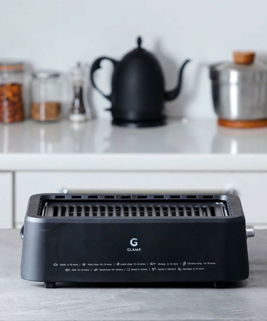 新品未開封 GLAMP. （グランプ） 超少煙グリル BLACK SG01-BK