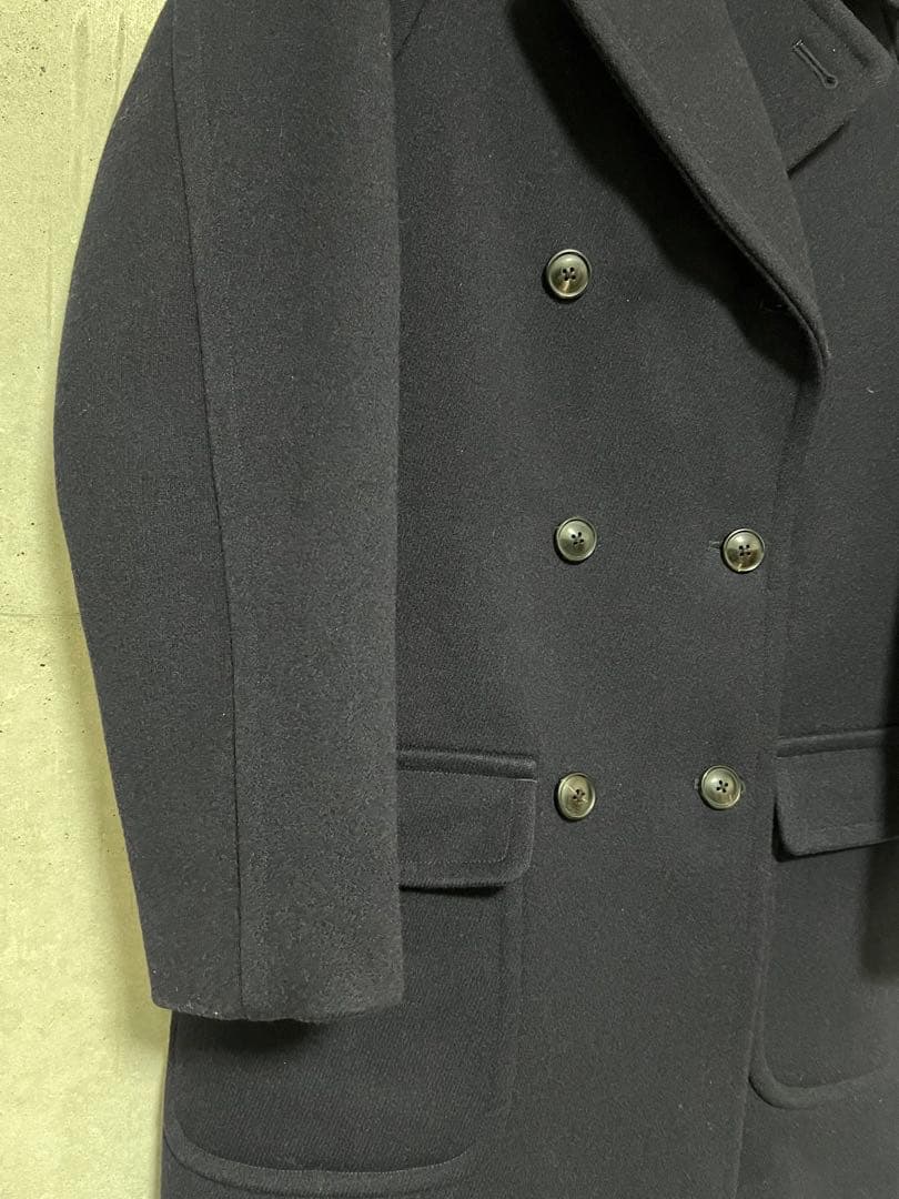 s*o様 【comoli】キャバリーメルトンダブルブレステッドコート　Pコート
