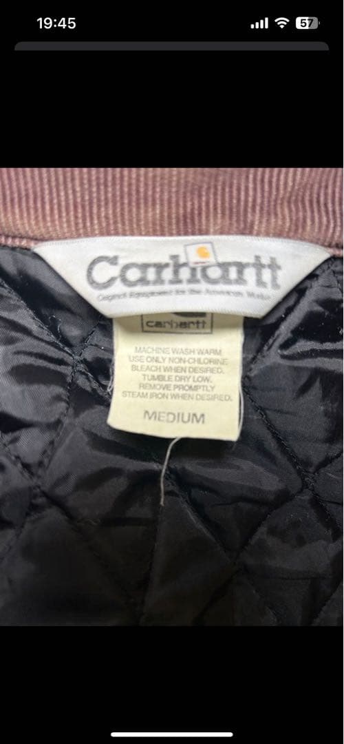 Carhartt カーハート フード　ファー付 中綿 トラディショナル