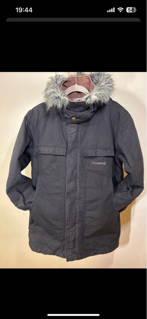 Carhartt カーハート フード　ファー付 中綿 トラディショナル