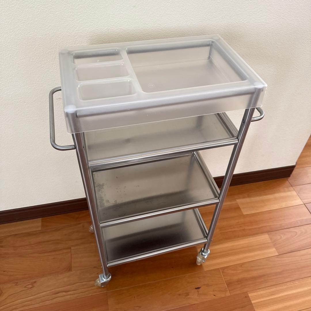 IKEA GRUNDTAL ステンレスワゴン キッチンワゴン オールドイケア