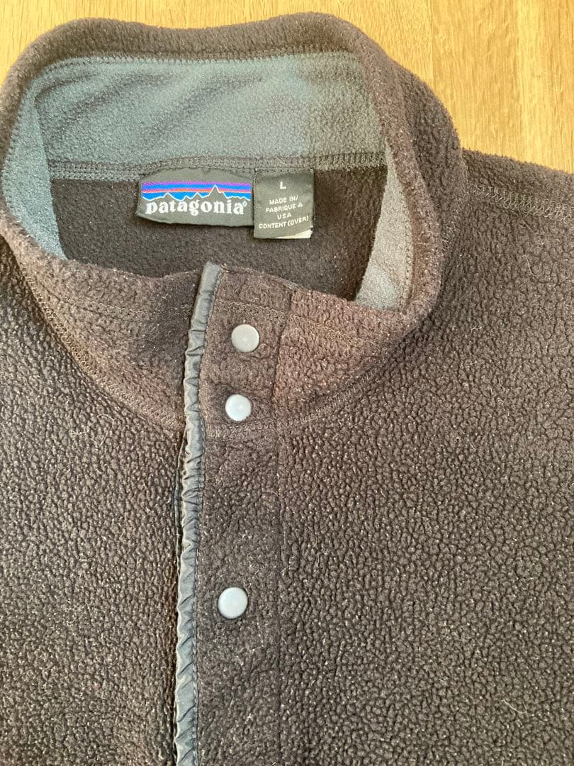 90s patagonia BIG T USA製 シンチラ　ビックT ブラック