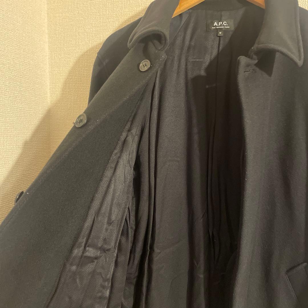 A.P.C. ウールコート　ネイビー