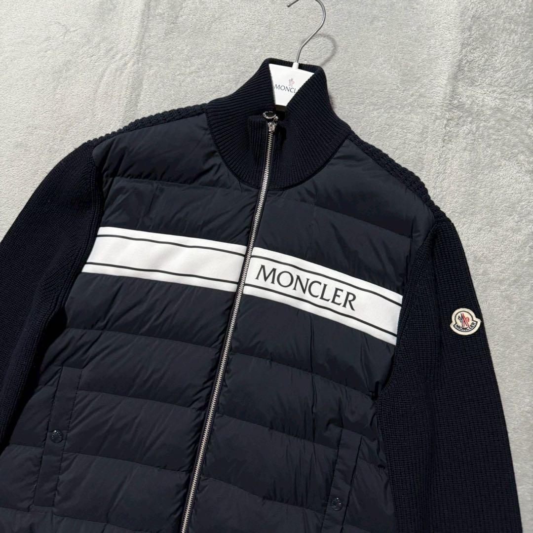MONCLER モンクレール ハイブリッドダウン カーディガン 22年製 XL