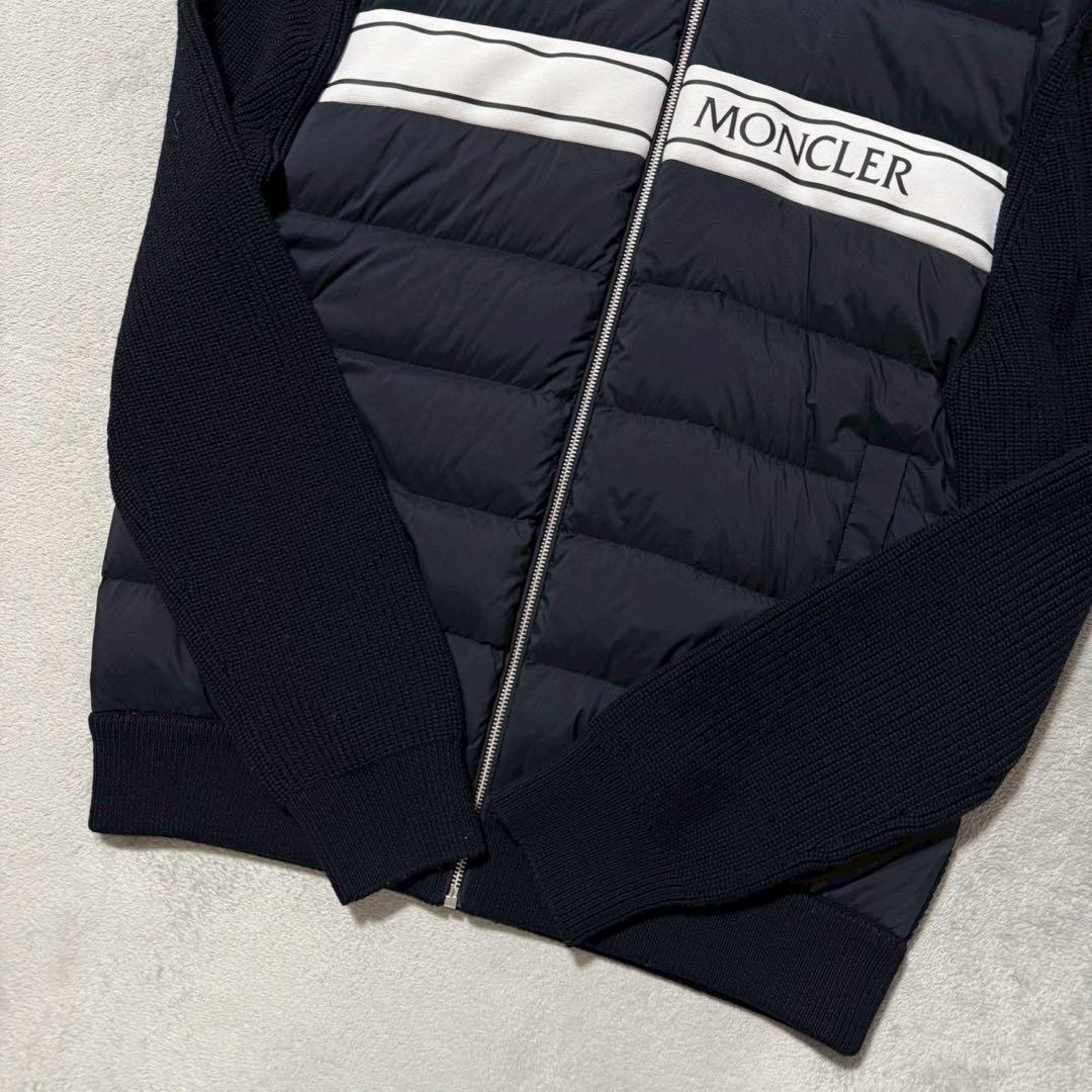 MONCLER モンクレール ハイブリッドダウン カーディガン 22年製 XL