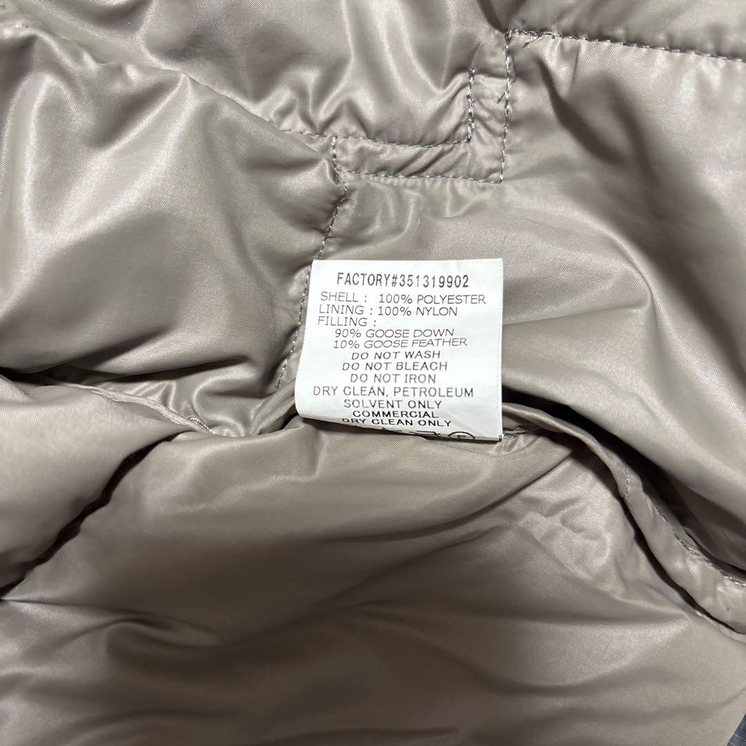 わ*。様 mont-bell 旧タグ ライトアルパイン ダウンジャケット グレー