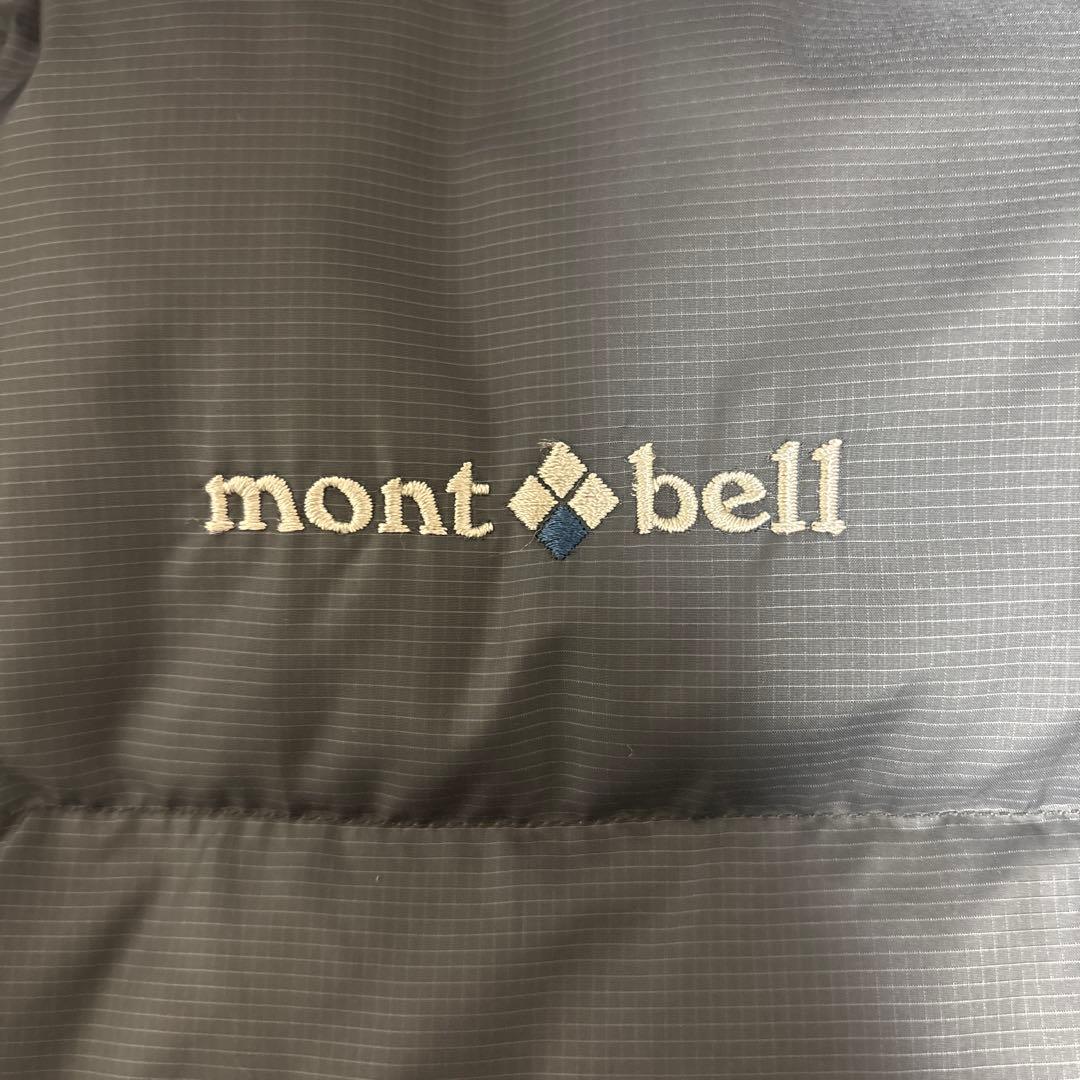 わ*。様 mont-bell 旧タグ ライトアルパイン ダウンジャケット グレー