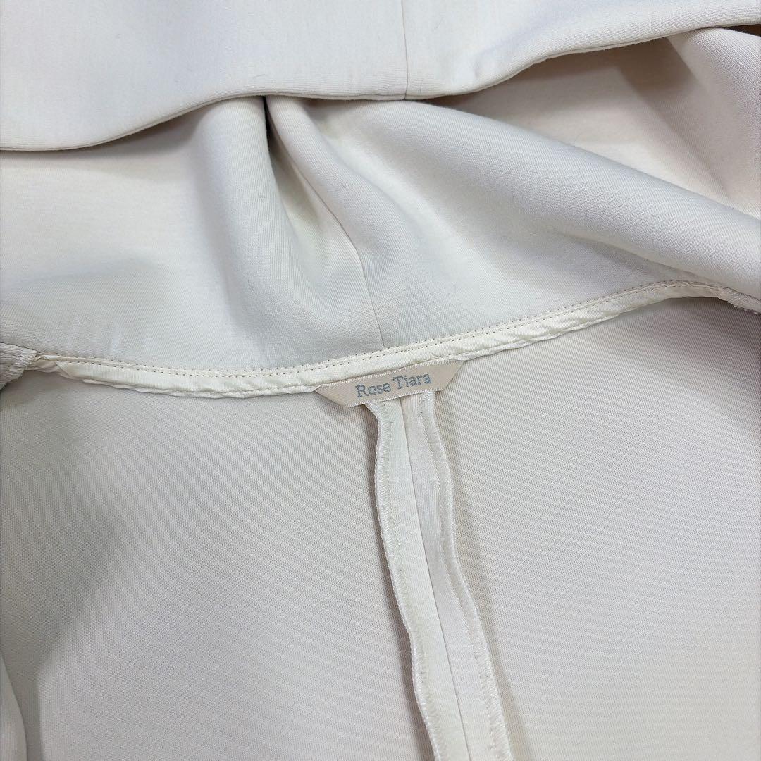 Rose Tiara ローズティアラ パールポケット フード付き ジレ 42