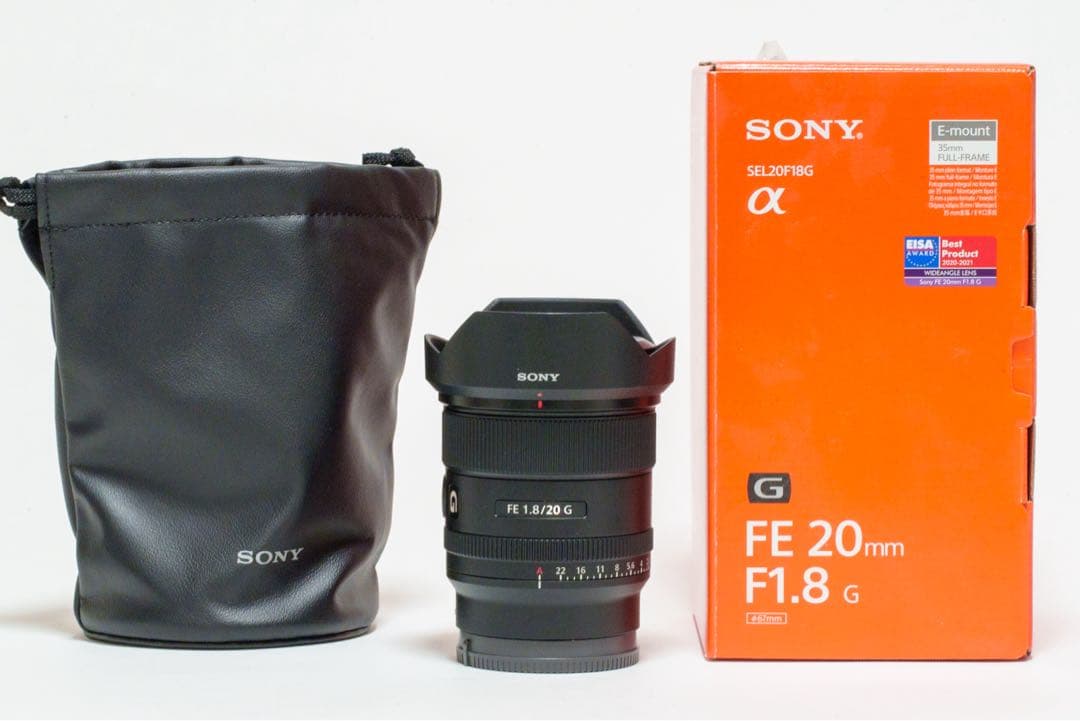 【極美品】SONY FE 20mm F1.8 G