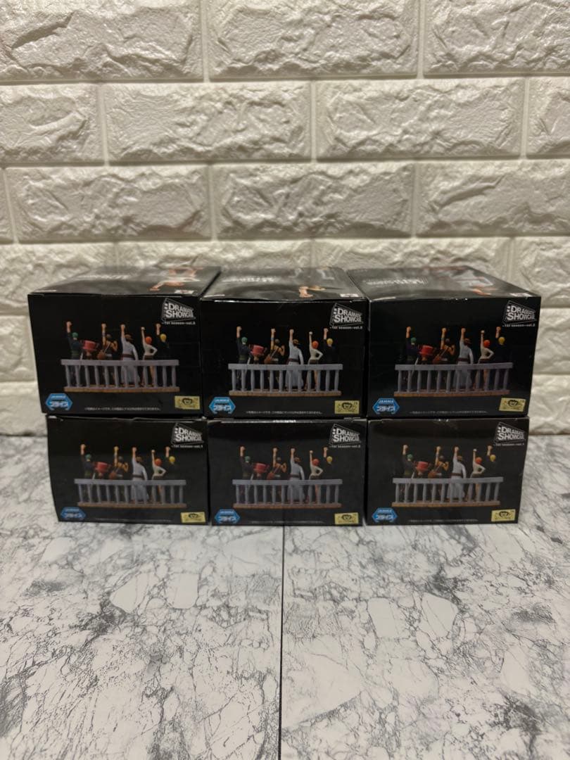 ワンピース DRAMATIC SHOWCASE 麦わらの一味 6体セット