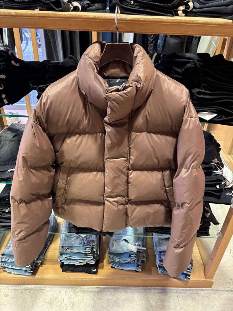 DANKE SCHON ダンケシェーン　ブラウンダウンジャケット サイズM