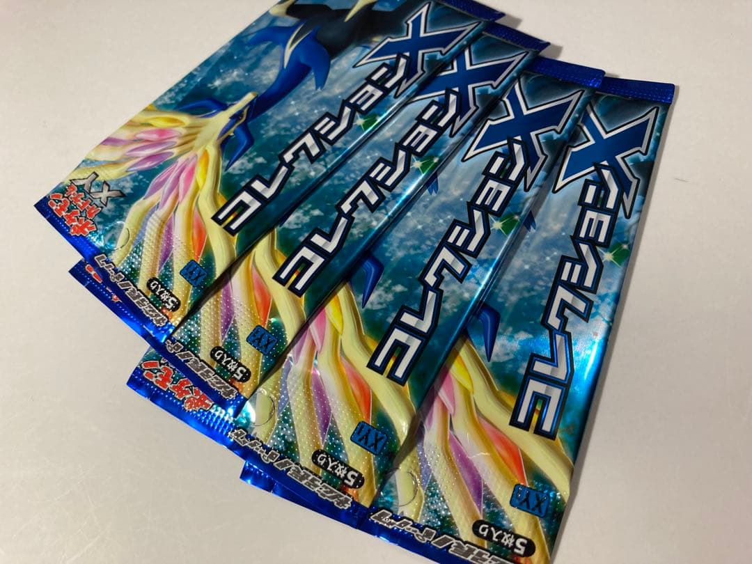 コレクションX◆未開封4パック◆ポケモンカードゲームXY 拡張パック