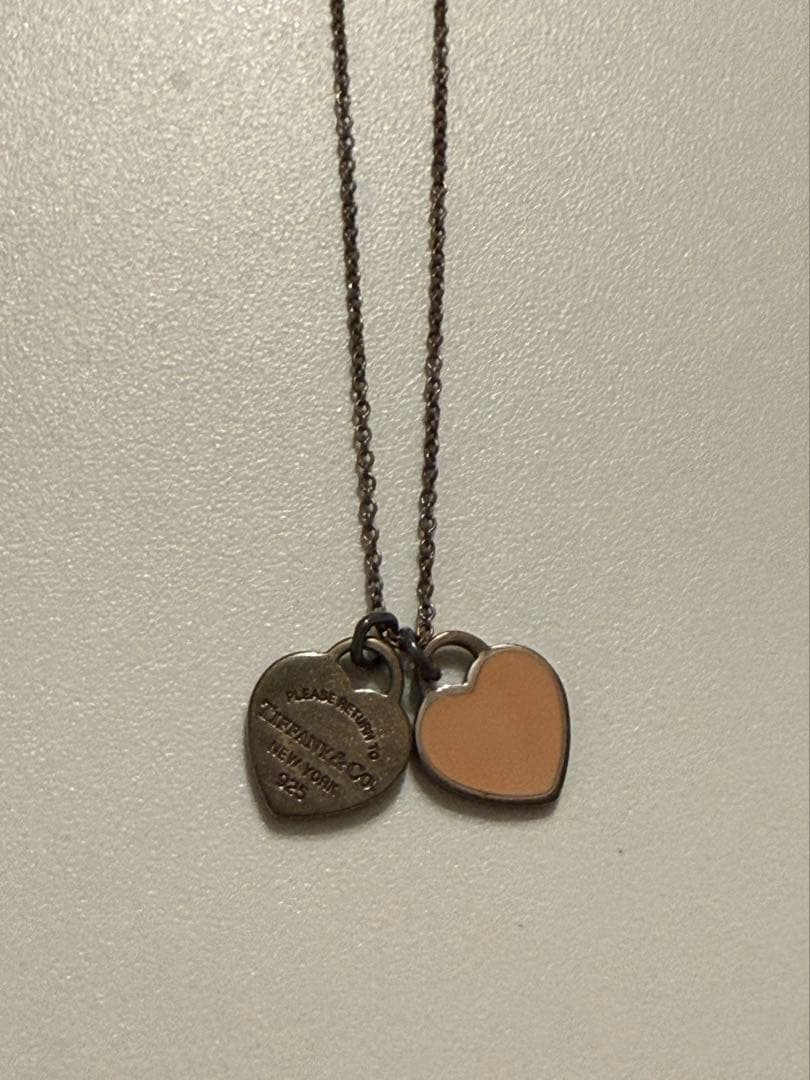 Tiffany & Co. リターントゥ ミニ ダブルハート ネックレス