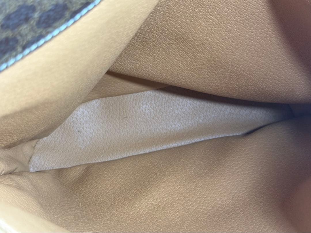 CELINE セリーヌマカダム柄 バケツ型ショルダーバッグヴィンテージ