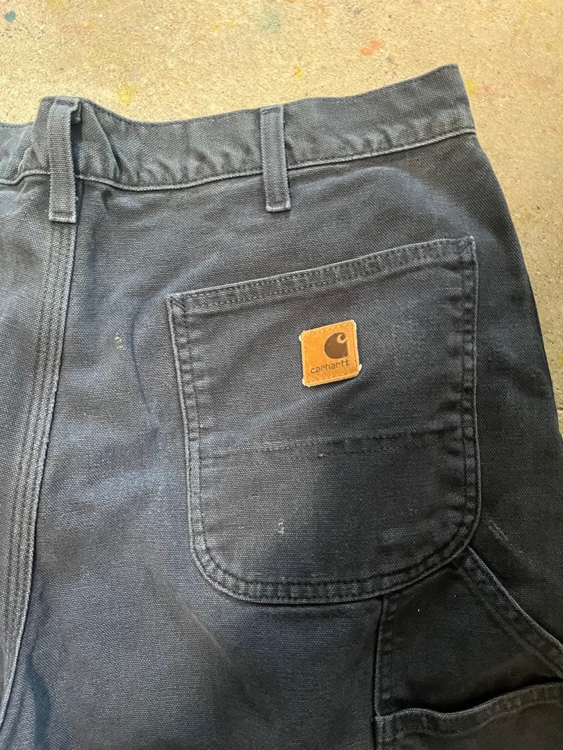Carhartt ペインター　ペンキ　ネイビー　w36 90s