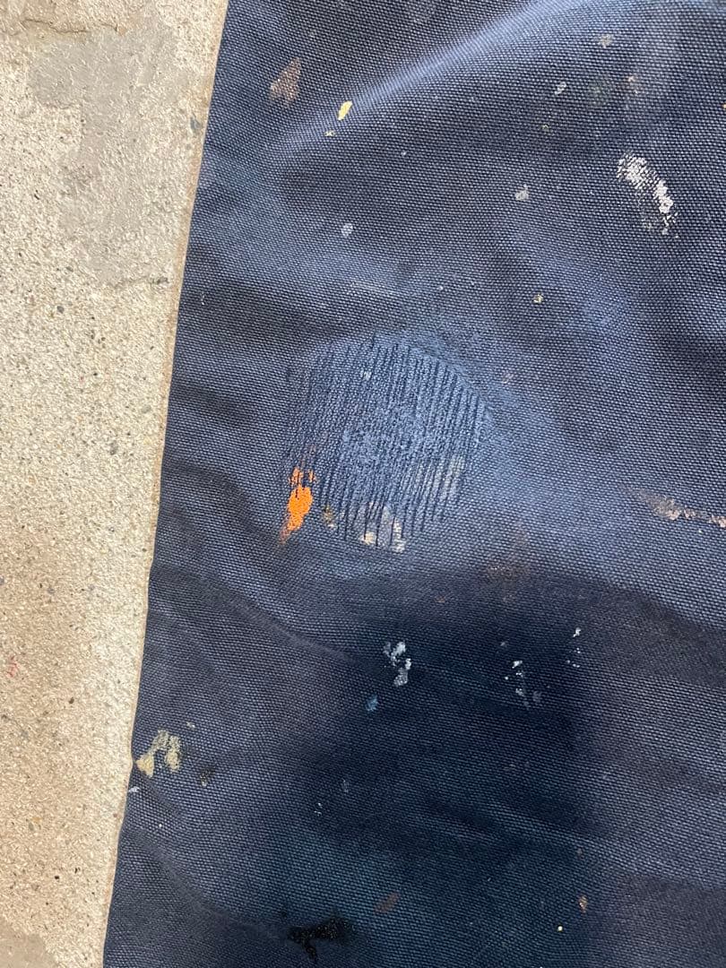 Carhartt ペインター　ペンキ　ネイビー　w36 90s