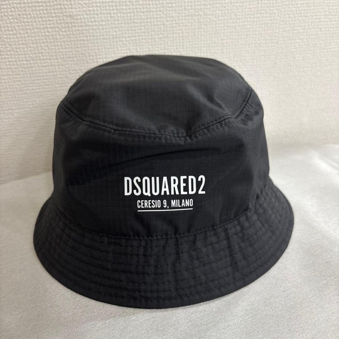 DSQUARED2 ナイロン　ロゴ　バケットハット