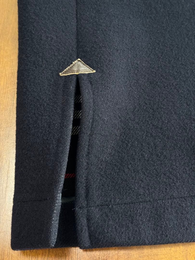 Burberry バーバリー ネイビー ダッフルコートメンズM