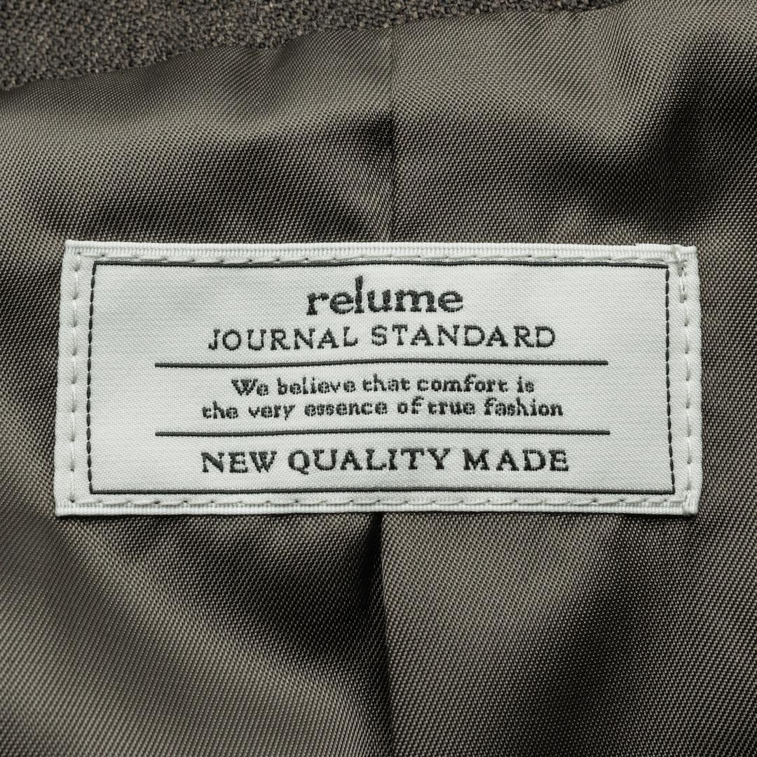 ジャーナルスタンダードレリューム ツイーディーツイルテーラードダブルジャケット