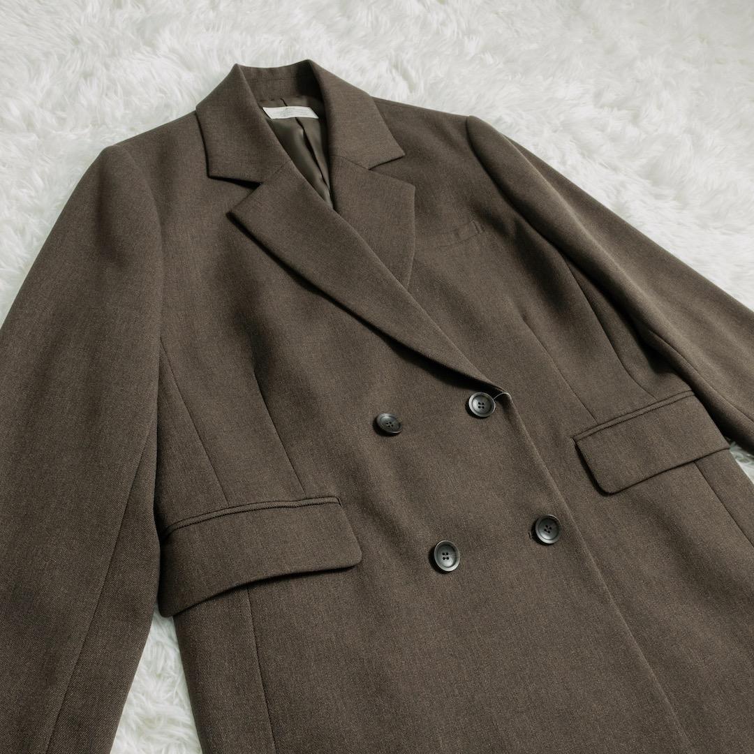 ジャーナルスタンダードレリューム ツイーディーツイルテーラードダブルジャケット